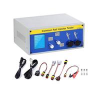 Comprobador de inyectores - Herramienta de calibración profesional - Comprobador piezoeléctrico electromagnético de riel común para sistemas de combustible diésel, compatible con Bosch, Denso, Delphi