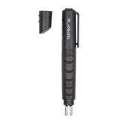Comprobador de líquido de frenos Testboy 50 (DOT4), dispositivo de prueba (puntas de medición iluminadas con cinco LED, batería incluida, rango de medición: DOT 4), negro