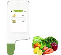 Comprobador de nitrato de alimentos, medidor digital de radiación para pruebas precisas en frutas, verduras, carne y calidad del agua, detección fiable de residuos de pesticidas