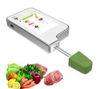 Comprobador de nitrato de alimentos, medidor digital de radiación para pruebas precisas en frutas, verduras, carne y calidad del agua, detección fiable de residuos de pesticidas