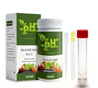 Comprobador de pH conjunto, 300 Strisce Bandtilla Ph, Probador PH e Misurazione PH per Giardino, Piante da Interno ed Esterno, Prato, Verdure, Alberi da Frutto, Fiori, Compost