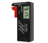Comprobador de Pilas y Baterías, Universal Digital BT-168D para Pantalla LCD, Battery Tester Compacto y Portátil para Uso Doméstico, Medidor de Carga Pilas AA AAA C D 9V 1,5V y Pilas de Botón