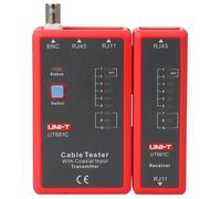 Comprobador de Redes Teléfonos y Coaxiales (RJ11 RJ45 y BNC) - UNI-T