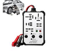 Comprobador de Relés | Probador Universal de Alta Precisión 12V 24V | Herramienta de Diagnóstico Automotriz - Para Diagnóstico de Motores en Vehículos, Camiones, Semirremolques,