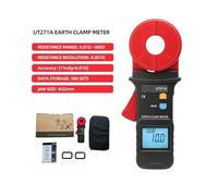 Comprobador de resistencia de tierra con pinza UT271A UT271B UT271C Comprobador de resistencia de puesta a tierra Medidor de resistencia de puesta a tierra eléctrica de ohmios(UT271A)