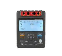 Comprobador de resistencia UT511, medidor de puesta a tierra de 1000 V, comprobador de megaohmios de 10 GΩ, rango automático