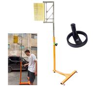 Comprobador de Salto Vertical, Dispositivo portátil de Entrenamiento para Saltos Verticales, Ayuda para el Entrenamiento de Baloncesto, Prueba física, medidor de Salto con Ruedas y botón, ba