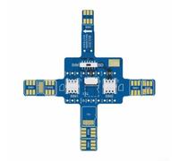 Comprobador de señal de teléfono móvil XA6 Dual Sim - Tablero de diagnóstico avanzado para ranuras SIM TF NM - Herramienta de reparación sin desmontaje para Android 5x11.5cm (B)
