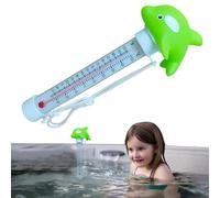 Comprobador de temperatura de piscina flotante,Termómetro de baño de diseño animal | Accesorios para y acuarios