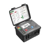 Comprobador de Tierra ES3000P ES3001P ES3002E Probador de resistencia tierra multifunción Resistencia 0-200,0 kΩ Resistividad del suelo je CA CC 1000 V(ES3000P 20kohm)