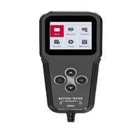 Comprobador de Tierra Probador de batería coche 6V 12V 24V, probador voltaje 100-2000 CCA 2Ah-220Ah Analizador del resistencia interna