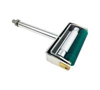 Comprobador De Tinta Manual Profesional, Rueda De Desarrollo De Color Con Rodillo De Goma Y Anilox Cromado De Precisión,Impresión De Tinta Flexográfica Y De Huecograbado De 70 Mm(250 Lines)