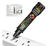 Comprobador de Tomas de Corriente,con Pantalla LED y Medidor Inteligente,Rastreador De Circuitos Eléctricos 2-300V | Para Hogar, Energía, Remolque, Coche Y Automoción