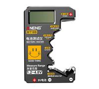Comprobador digital de batería con pantalla LCD C-D-N AA 9V 1.5V pila de botón Detectores de comprobación de capacidad detectores de carga a cuadros