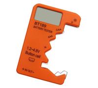 Comprobador general de batería, comprobador fácil de transportar, comprobador multiusos, pequeños diseños para uso doméstico, pruebas precisas de batería