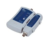 Comprobador PoE Roline NI007 Prueba Continuidad RJ-11 RJ-12 RJ-45 Azul Gris