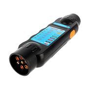 Comprobador Remolque 7 Pines, Enchufe de Conexión Cableado Probador Luces Con Adaptador Camión Coche Controlador Freno Salida Relé Herramienta Diagnóstico Conector Cable Prueba Para Caravana RV