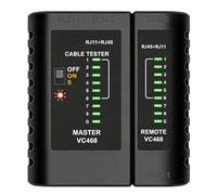 Comprobadores De Red Y Cableado Herramienta Detectora De Cables Para | Probador De Cable LAN Para Electricista Señal Datos Terminación Continuidad Voltaje Cir