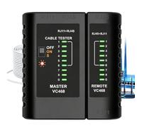 Comprobadores De Red Y Cableado Herramienta Detectora De Señal Y | Probador De Cable LAN Para Electricista Señal Datos Terminación Continuidad Voltaje Circuito Óptico