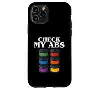 Comprobar mis Abdominales - Impresora 3D Geek de impresión 3D Carcasa para iPhone 11 Pro