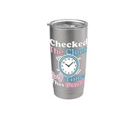 Comprobó el reloj 6 7 veces este período Maestro Vaso térmico de acero inoxidable de doble pared