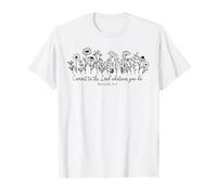 Comprometerse al Señor lo Que Sea Cristiano Hombres Mujeres Dios Jesús Camiseta