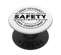 Compromiso de Goal Zero | La Seguridad es lo Primero | Regalo de campeón de PopSockets PopGrip Adhesivo