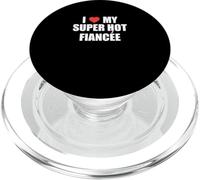 Compromiso diciendo Pareja comprometida Amo a mi prometida súper caliente PopSockets PopGrip para MagSafe