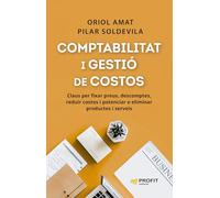 Comptabilitat I Gestió De Costos