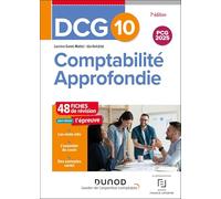 Comptabilité approfondie DCG 10: 48 fiches de révision