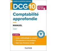 Comptabilité approfondie DCG 10: Manuel