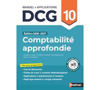 Comptabilité approfondie DCG 10: Manuel et applications