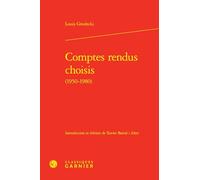 Comptes rendus choisis