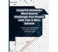 CompTIA Network+ Word Search Challenge: Fun Puzzles with Tips & Mini-Quizzes: 50+ Puzzles to Strengthen Your IT Knowledge