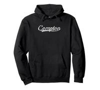 Compton Vintage Inspired Throwback Varsity Classic Style Sudadera con Capucha