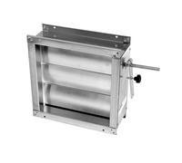 Compuertas de lamas sin motor Carma 9023, montadas por Zehnder - CZIOPT044259