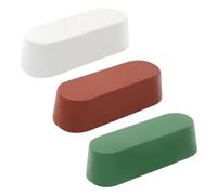 Compuesto para pulir joyas, pasta limpiadora de 3 piezas, pasta de pulir de aluminio con mejora de brillo, kit de cuidado de metales para joyería, reloj, coche, cubiertos, estufa, fregadero, grifo, re