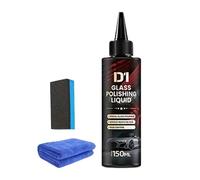 Compuesto Pulidor de Vidrio - Eliminador De Manchas De Aceite En Ventanas De Automóvil,150ml para Restauración de Claridad Limpieza de Manchas Excrementos de Aves Motocicleta y Camión
