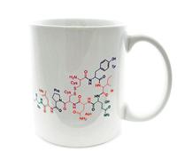 Compuesto Químico De La Hormona Del Amor Oxitocina Tazas Con Asa Taza Cerámica Taza De Café Para Café Té Hogar 330Ml