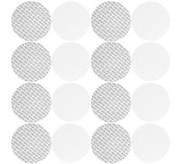 COMPUKAS 100 Sellos de Presión Autoadhesivos para Tarros y Botellas, Junta de Sellado Hermética de 87 Mm, Accesorios de Almacenamiento para Cocina y Conservación de Alimentos