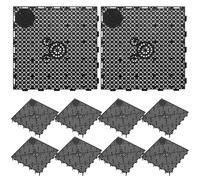 COMPUKAS 20 Placas de Filtro de Fondo de PVC para Acuarios Combinación de Empalme y Buena Permeabilidad de Agua, Ideales para Criar Peces y Reptiles Grandes