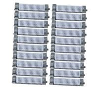 COMPUKAS 20piezas Varilla Para Rizar El Cabello De Unidades De Pelo Autoagarre Para Rizos Sin Presión El Hogar