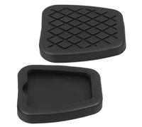 COMPUKAS 2piezas Cubiertas De Pedal De Caucho Antideslizante Para Automóviles Para Freno y Clutch Compatible Fácil Instalación y Material Duradero