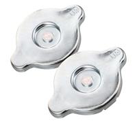 COMPUKAS 2piezas Tapa Radiador Coches y Camiones Cubierta Refrigerante Resistente Fugas Protección Motor para Tráfico Urbano y Logística Fácil Instalación