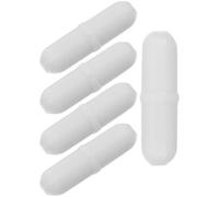 COMPUKAS 5piezas Barras Agitadoras Magnéticas Ptfe Varillas Resistentes y Lisas para Laboratorio Agitadores Magnéticos Uso Prolongado Reutilizable