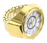 COMPUKAS Anillo Reloj Digital de Cuarzo Diseño Elegante y Números Visibles, Accesorio Práctico para Obsequio y Uso Diario en Trabajo