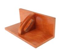 COMPUKAS Bloque de Empuje de Madera Herramienta Estable y Versátil para Cortadora de Papel Manual para Proyectos de Manualidades y Corte Artesanal