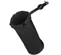 COMPUKAS Bolsa para Baquetas de Batería de Aleación Negra Soporte Resistente y Protección contra Pérdidas para Batería Electrónica y Percusión