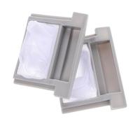 COMPUKAS Bolsa para Lavar Ropa de Malla de Plástico Resistente, Filtro para Lavadora Recogedor de Pelusa, 2 Piezas para Limpieza y Cuidado de Prendas Delicadas Hogar