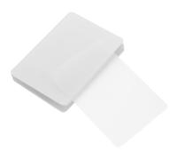 COMPUKAS Bolsas de Laminación Autoadhesivas Película Laminada de Pvc 100 Transparentes Fácil de Usar para Documentos y Etiquetas para Uso Doméstico y Fotografía